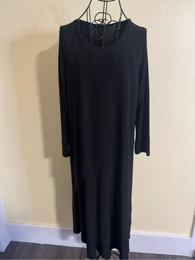 NWT Sun Kim Vermont Dress in Black Size Small